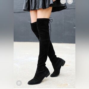 Elegant Black Over-the-Knee Boots